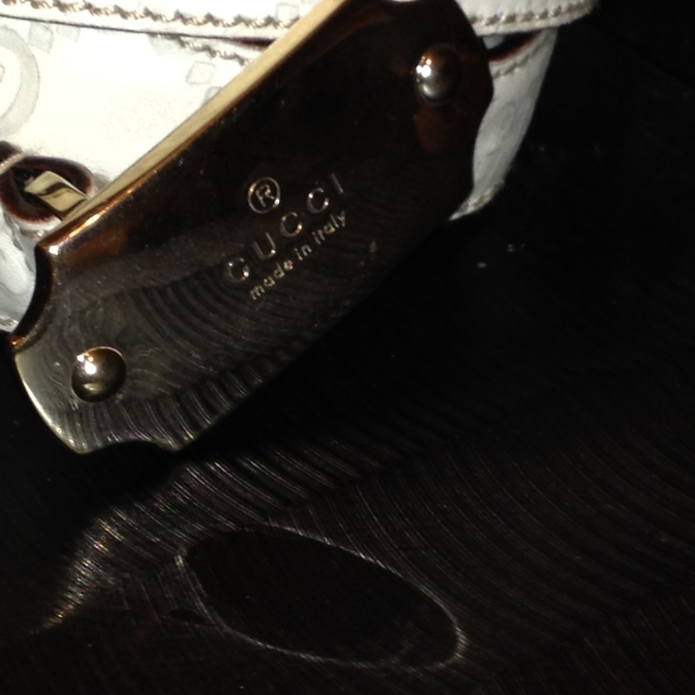 SOLD!!! Off White Double GG Leather Belt - Picture 2 of 7